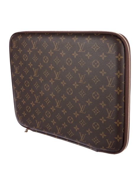 lv computer case|louis vuitton monogram laptop case.